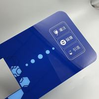 Panneau de verre trempé sur mesure de grande taille, découpé CNC, multi-perforé, imprimé, pour tableau de bord de tapis de course et extérieur