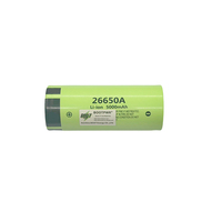 Haute capacité 26650 5000mAh Rechargeable 3.7V 26650 Li ion batterie 26650A 5000mAh 3.7V batterie au Lithium pour lampe de poche LED