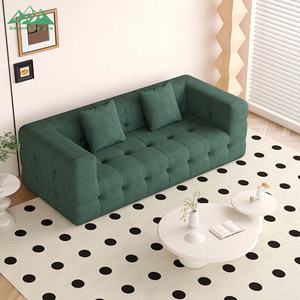Sofa Ruang Tamu Modern Wayon dengan Desain Klasik, Dudukan Dalam Berlapis, Cocok untuk Apartemen - Product Image 1