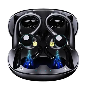 YYK-580 In Ear TWS Earbuds Wireless Headphones Memory Ear Hook Sports Earphones for Running Workout - Product Image 1