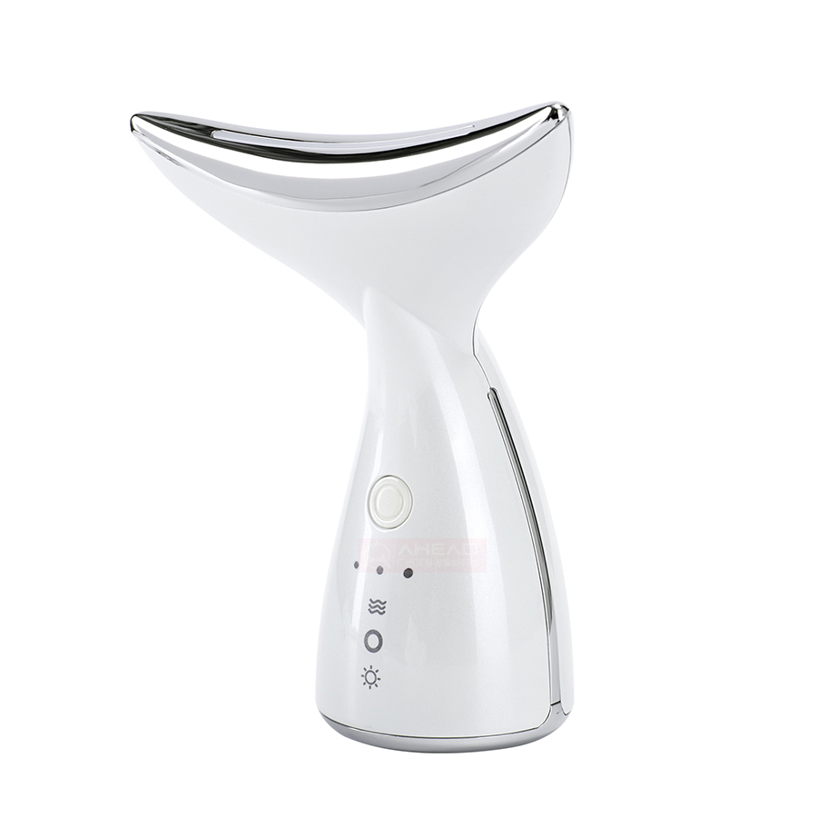 Устройство для подтяжки лица и шеи 3 вида цветов Светодиодная фотонная терапия Микротоковая терапия Уменьшает двойной подбородок Инструменты для ухода за кожей против морщин