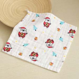 Unisex Giraffe <b>Baby</b> Towel Cotton <b>Muslin</b> Washcloths Soft Burp Cloths for Newborn Sensitive Skin - Product Image 5