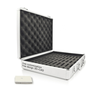 Exclusiva caja de exhibición de acrílico blanco, embalaje de azulejo de suelo, sistema de caja de muestra de cuarzo - Product Image 1