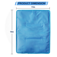 Pack de glace réutilisable pour les blessures Pack de gel chaud et froid de grande taille 11*14 pouces pour le soulagement de la douleur au genou et à l'épaule