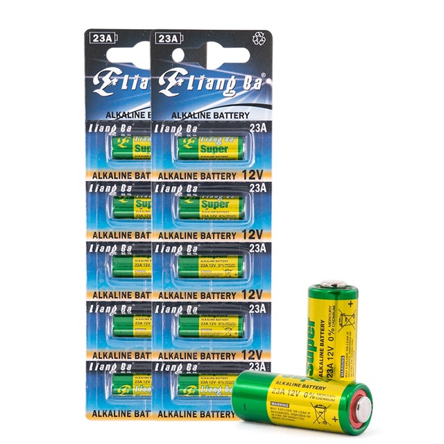 L1028 Super Alkaline Battery 23A 12V Rechargeable A23 Battery for Car Remote Control