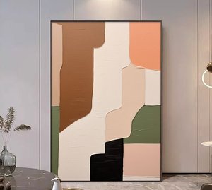 Arte astratta, motivi geometrici colorati, decorazione domestica, <span class=keywords><strong>pittura</strong></span> decorazione murale - Product Image 3