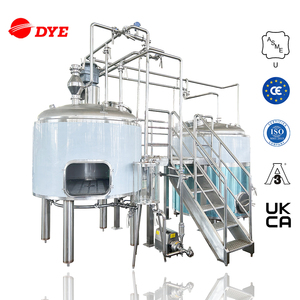 Serbatoio di ammostamento da 2000L per la produzione di birra, certificato ASME. Attrezzatura Completa per la Produzione di Birra Personalizzata. - Product Image 1