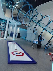Nhân Tạo Ice Trượt Băng Rink Curling Trò Chơi Hội Đồng Quản Trị Sử Dụng Tổng Hợp Ice - Product Image 2