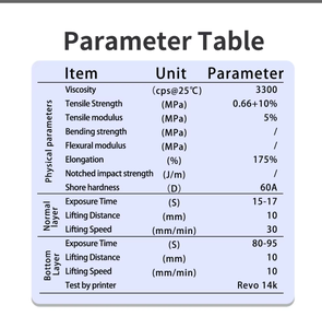 Resina Antinsky Elastic Pro+ para Impresora 3D DLP LCD, 405nm, 0.5kg, Alta Flexibilidad y Alta Resistencia, Resina Fotopolímera - Product Image 4
