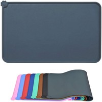 Tapis d'apprentissage d'urination réutilisable en silicone pour animaux de compagnie, antidérapant, imperméable et lavable, pour chiots, chats et chiens