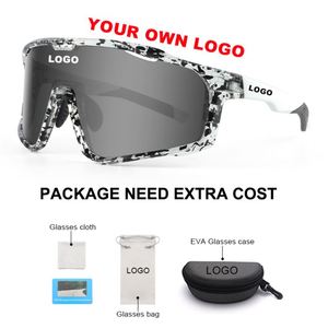 Sports Sunglasses Unisex Uv400 Polarized Cricket Mountain Bike <b>Eyewear</b> Baseball Glasses for Custom Prescription One Piece Lens - Product Image 3