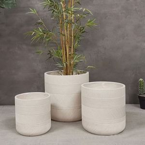 House Oval Fiberglass Large Size Garden Outdoor <b>Planters</b> Flower Pots for Indoor Plants - Product Image 1