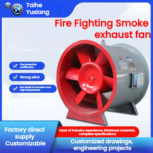 هتف منخفضة الضوضاء وحدة تحكم سرعة المصنع الطابق السفلي الهواء لمكافحة الحرائق مقاومة الدخان الصامت كبير مراوح العادم - Product Image 2
