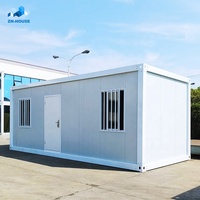 Conteneurs habitables préfabriqués isolés de 20 pieds, nouvelle conception personnalisée en gros, studio préfabriqué, abri de camping, maisons conteneurs
