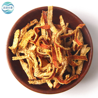 Kulit Jeruk Chen Pi Premium Irisan, Herbal Mentah Murni Alami untuk Formula Kesehatan Tradisional TCM