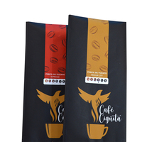 Sachet de café Recyclable avec Logo, Sachet de grains de café biodégradable, pochette d'emballage avec impression