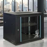 Armoire réseau murale DDF 6U pour centre de données, télécommunications, serveurs informatiques, racks 19 pouces standard, acier extérieur, 42U, 12U, 9U, 22U
