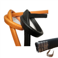 Protection de bord en caoutchouc en forme de U pour automobile, avec armature en PVC et acier, anti-collision, pour pare-chocs et garnitures