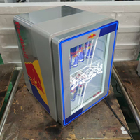 Réfrigérateur commercial élégant avec porte unique Réfrigérateur refroidisseur Kuhlschrank
