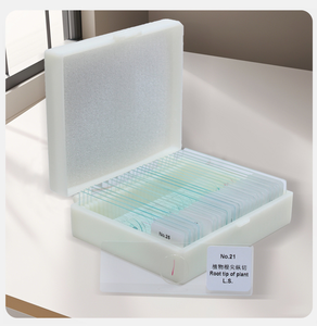 Portaobjetos de microscopio preparados con huevos de lombriz, muestras biológicas médicas para <span class=keywords><strong>la</strong></span> enseñanza de ciencias para niños y educación en el hogar - Product Image 3