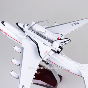 Großhandelspreis Heißes Neues Geschenk Maßstab 1:200 42cm ANTONOV AN-225 <span class=keywords><strong>Mriya</strong></span> und Buran Desktop-Flugzeugmodell aus Kunstharz - Product Image 3