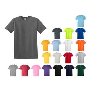 Assortiment de t-shirts à col rond de couleur unie pour garçons, lot économique de t-shirts essentiels pour créer un style pratique et polyvalent au quotidien - Product Image 5