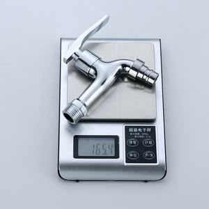 Robinet de machine à laver en alliage de zinc robinet d'eau <span class=keywords><strong>Tao</strong></span> robinet mural froid Bibcock maison jardin froid chrome bavoir robinets - Product Image 6