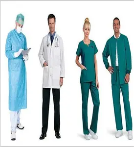病院のモデル看護師制服スタイリッシュな看護師制服スクラブセット病院ウェアチェロキーファッションユニフォーム白いスクラブスーツ