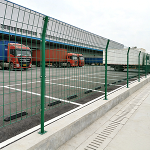 Clôture extérieure haute sécurité pour usine, double grillage métallique, pour terrasses et délimitation, anti-escalade, résistante à la corrosion, contrôle des foules - Product Image 4