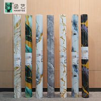 Panneau Mural Marbre 3D Adhésif Vinyle Luxe, Plafond, Mousse Décoration Maison, Autre Papier Peint Auto-Adhésif