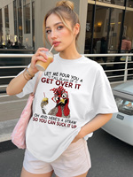 Nouveau T-shirt à la mode européen à manches courtes pour hommes Livraison rapide Anti-boulochage Respirant Style décontracté 3D Animal/motif floral