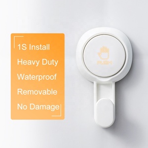 TAILI forte charge 5KG amovible sans résidu en plastique <span class=keywords><strong>mural</strong></span> cintre accessoires de salle de bain <span class=keywords><strong>serviette</strong></span> ventouse <span class=keywords><strong>crochet</strong></span> - Product Image 2