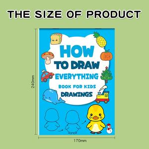 Livre de <span class=keywords><strong>dessin</strong></span> pour enfants débutants, pour les tout-petits, les enfants de maternelle - Livre de gribouillage et de coloriage étape <span class=keywords><strong>par</strong></span> étape, papier pour peinture à la gouache, 32 pages - Product Image 6