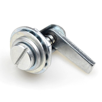 Serrure à came à ressort à réglage automatique pour grande compression, type Tongue Lock 48-12-R, en acier au carbone pour porte