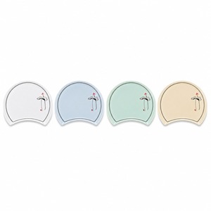 Assiette de service en mélamine personnalisée en usine, bord gris, <span class=keywords><strong>vaisselle</strong></span> en mélamine <span class=keywords><strong>incassable</strong></span> pour hôtel, restaurant, commande en gros - Product Image 3