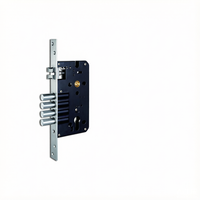 Ensemble complet de serrures de porte pour la maison, serrure universelle pour porte en bois intérieure, poignée de porte silencieuse, installation sans perçage