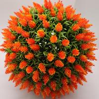 Vente en gros plante suspendue boule d'herbe plante artificielle boule topiaire fleurs artificielles boule intérieur extérieur décoration
