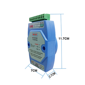 Công nghiệp din35 bị cô lập usb rs232 rs485 giao tiếp nối tiếp chuyển đổi với tiêu chuẩn modbus rtu giao thức plc cảm biến dc hiện tại - Product Image 3