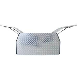 Cage pour chien en aluminium robuste avec tiroir de rangement, cage de transport pour chien pour pick-up verrouillable, taille/couleur personnalisées disponibles - Product Image 3