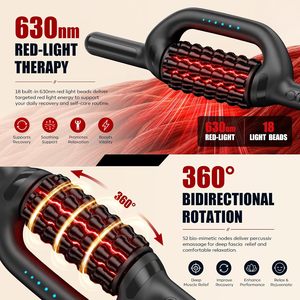 Masajeador Vibratorio Giratorio de 360 Grados, el Más Vendido, Relajación Muscular, Alivio del Dolor, Masajeador Profesional de Cuerpo Completo - Product Image 2