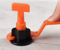 Outil de nivellement de carreaux : l'outil ultime pour ajuster les clips de nivellement, clips croisés en plastique pour adhésif de carreaux, joint de carrelage.