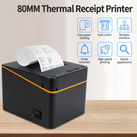 Printer Thermal Mini Berkualitas Tinggi 58mm Mini USB LAN Printer Struk Dengan Printer Bluetooth Kasir