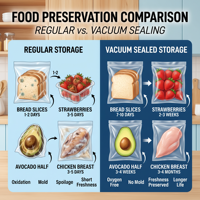 Scelleuse sous vide manuelle sensible au toucher pour la conservation des aliments domestiques, capacité 500-1000 ml, à brancher