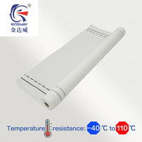 Membrane respirante imperméable en PE/PP ignifuge pour toitures et murs de construction australienne