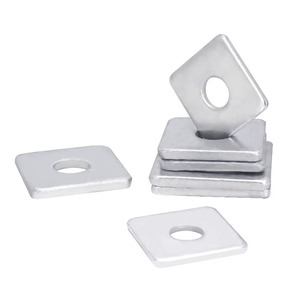 Rondelles carrées spécialement pour les constructions <span class=keywords><strong>en</strong></span> <span class=keywords><strong>bois</strong></span> DIN436 Finition zinc M4M5M8M10M12M16 - Product Image 4