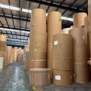 Rouleau de papier enduit PE, pâte vierge 320 g/m², écologique, imperméable, taille personnalisée, pour la fabrication de gobelets en papier (matière première) - Product Image 6