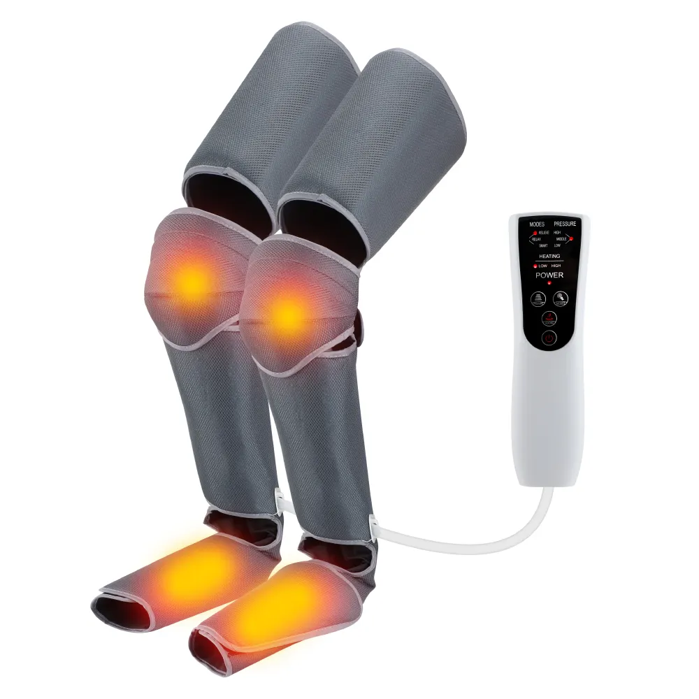 2023 circolazione sanguigna portatile vibrazione del corpo massaggiatore per gambe del piede sollievo dal dolore muscolare 360 massaggiatore a compressione delle gambe