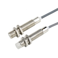 LUOSHIDA M8 M12 M18 M30 Capteurs de proximité capacitifs Boîtier métallique 10-30VDC NPN PNP NO NC IP67