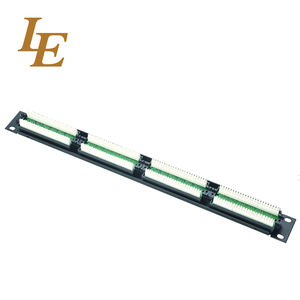 Panel de Conexiones Cat6 de 24 Puertos para Montaje en Rack con Conector Keystone RJ45, Accesorios de Red - Product Image 2