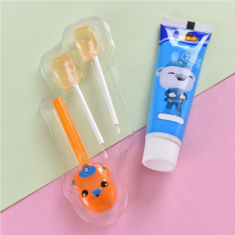 Пользовательская собственная Марка жидкого джема, пузырьковая резинка, тюбик, зубная паста, жевательная резинка для детей